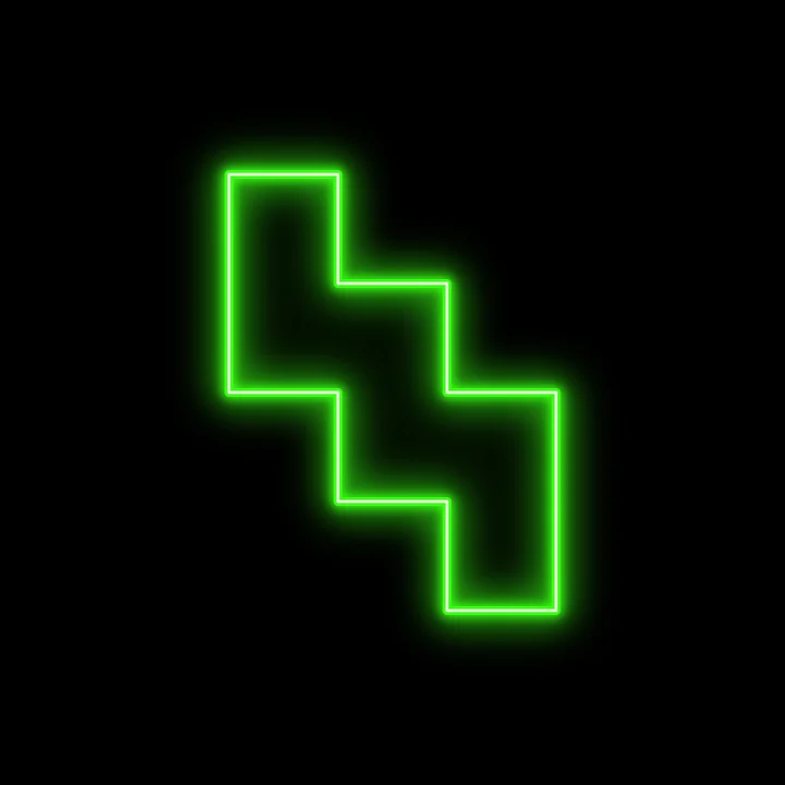 Logo de Divantrex en neón verde